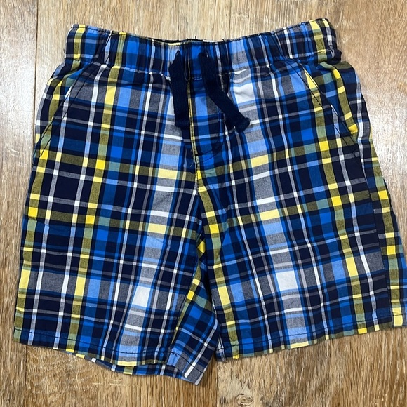 Gymboree Plaid Shorts (Lot of 2) Sz 4T Pull On Elastic 100% Cotton VGUC - Picture 7 of 10